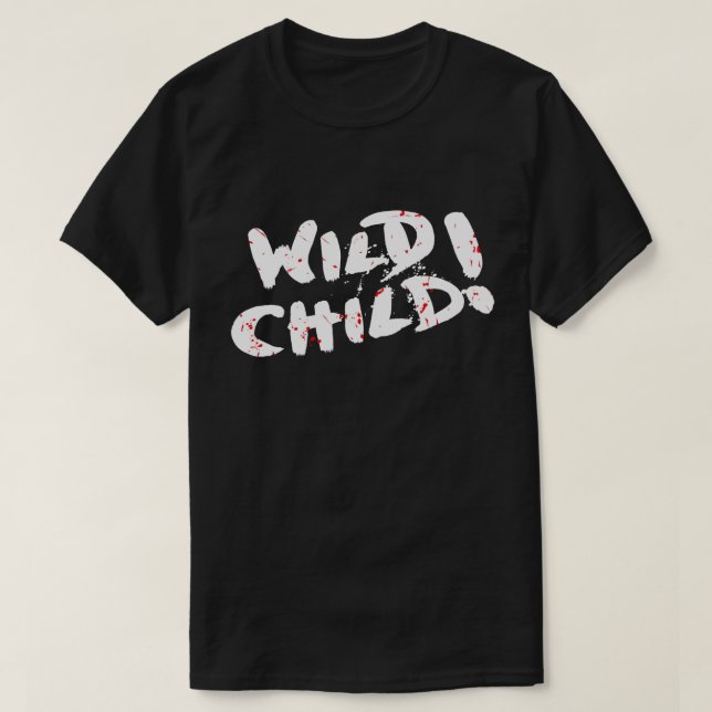 Camiseta Niño Salvaje (Diseño del anverso)