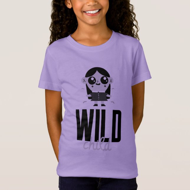Camiseta Niño salvaje del miércoles (Anverso)