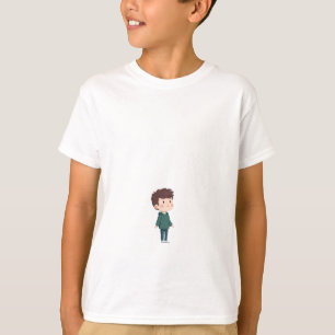 Camiseta Niño Simple de Pie para Niños