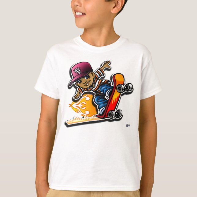 Camiseta ¡Niño Sk8! (Anverso)