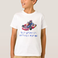 Niño tonto Kart de los adultos