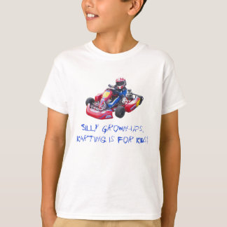 Camiseta Niño tonto Kart de los adultos