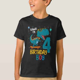 Camiseta Niño Trex 4 años