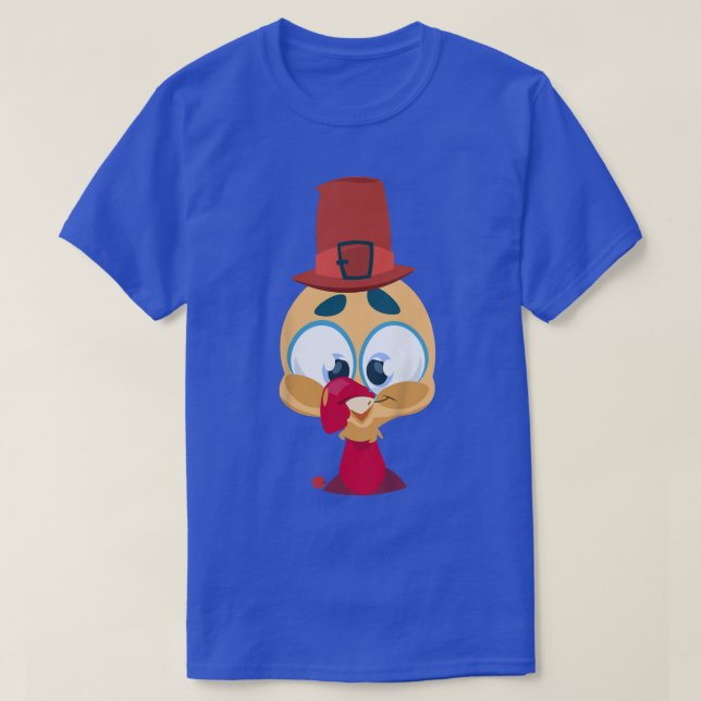 Camiseta Niño Turco Festín De Peregrinación (Diseño del anverso)