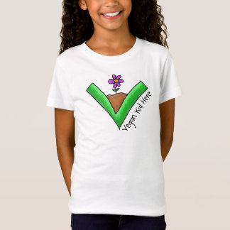 Camiseta "Niño Vegano Aquí"