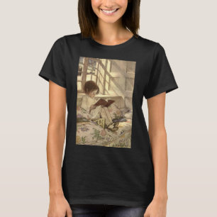 Camiseta Niño ventilado leyendo un libro, Jessie Willcox Sm