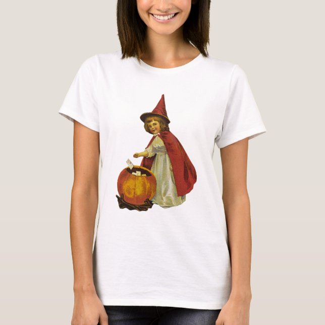 Camiseta Niño Vintage Halloween (Anverso)