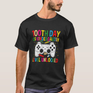 Camiseta Niños 100 días del nivel de jardines de infancia 1