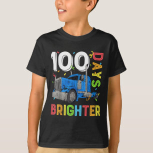Camiseta Niños 100 días más brillantes Maestros 100 días de
