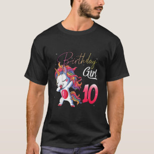 Camiseta Niños 10 años Chica de cumpleaños adolescentes abb
