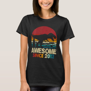 Camiseta Niños 10 años de Dinosaur Rex Niño de 10 años Aw
