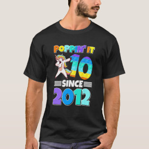 Camiseta Niños 10 años de Poppin It Ten desde 2012 Unico