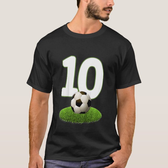 Camiseta Niños 10 años niños 10 años de fútbol de fútbol P (Anverso)
