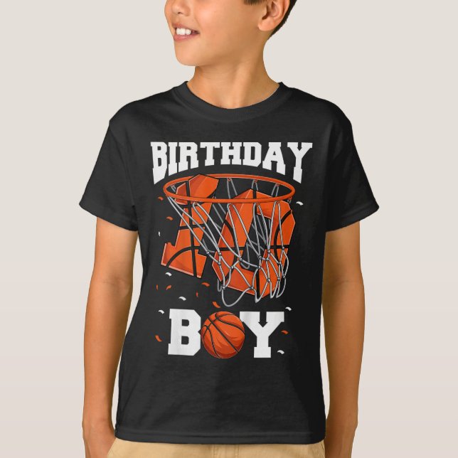 Camiseta Niños 10 años niños de baloncesto (Anverso)