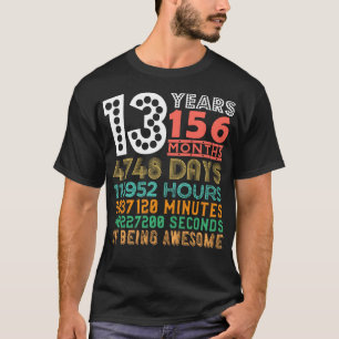 Camiseta Niños 13 Años 156 Meses De Prisión