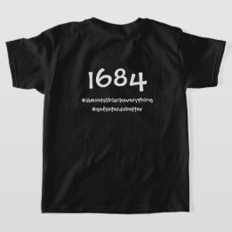 Camiseta Niños 1684 Tee