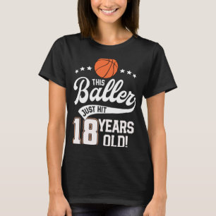 Camiseta Niños 18 Años Baloncesto Este Baller Es Ahora 1