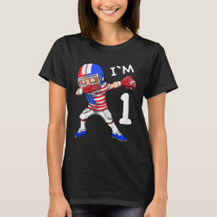 Camiseta Niños 1 Día de Fútbol Americano Dabbing 1 Año O