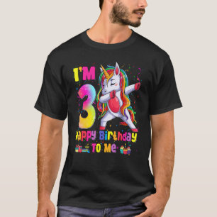 Camiseta Niños 3 años, Chica de tercer cumpleaños, princesa