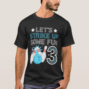 Camiseta Niños 3 Fiestas de cumpleaños Bola niño 3 años de 