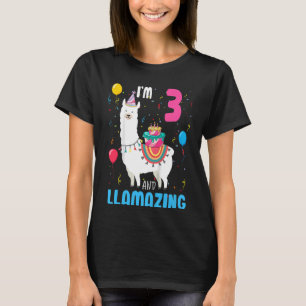 Camiseta Niños 3er Cumpleaños Tengo 3 Años Y Llamo A L