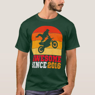 Camiseta Niños 5º cumpleaños Bicicleta sucia de 5 años de a