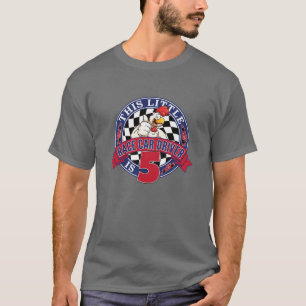 Camiseta Niños 5.ª Carrera De Cumpleaños Este Pequeño Carro