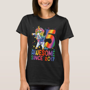 Camiseta Niños 5 cumpleaños Chicas de 5 años adolescentes a