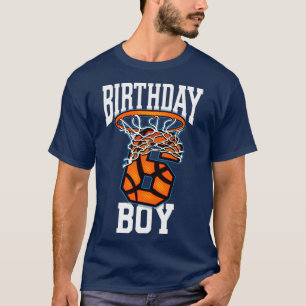 Camiseta Niños 6 Años Baloncesto De Cumpleaños Para Niños 6