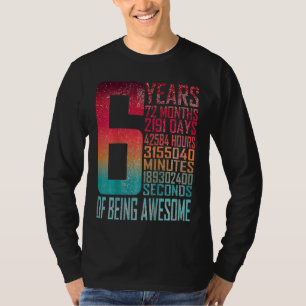 Camiseta Niños 6 Años De Edad 72 Meses Vinta