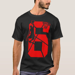Camiseta Niños 6 años de edad Fiesta de cumpleaños de Byske