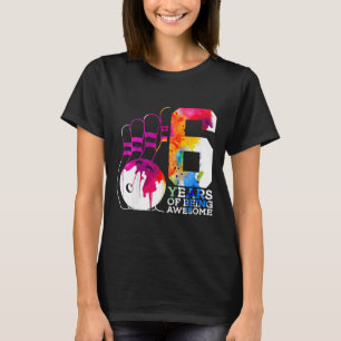 Camiseta Niños 6 Años De Ser Fabulosos Bolos 6 Años