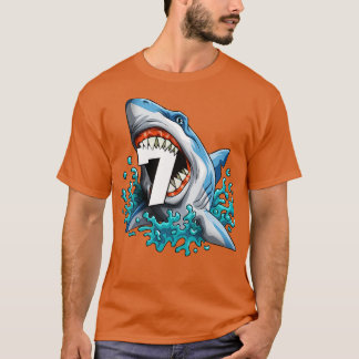 Camiseta Niños 7º cumpleaños niños divertidos 7 años cumple