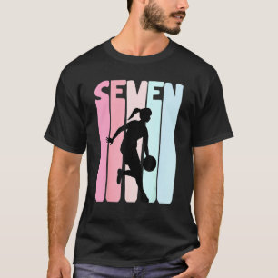 Camiseta Niños 7 años Chicas de baloncesto retro