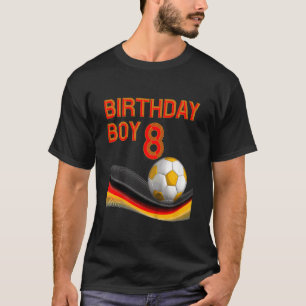 Camiseta Niños 8.º Nacimiento Bola de fútbol niño 8 años