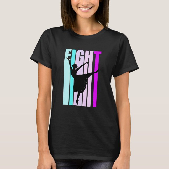 Camiseta Niños 8 Aniversario De Baile Para Chicas Classica  (Anverso)