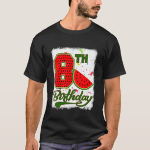 Camiseta Niños 8 años de edad Frutas tropicales de la sandí