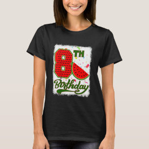 Camiseta Niños 8 años de edad Frutas tropicales de la sandí