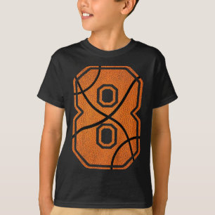 Camiseta Niños 8 cumpleaños Bysketbyll Niños