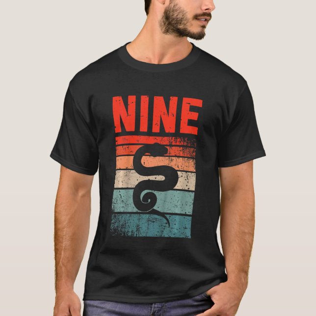 Camiseta Niños 9 años Novena Nochevieja Reptile Niños Gi (Anverso)