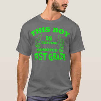 Camiseta Niños a este chico se está ascendiendo a primer gr