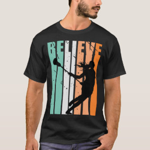 Camiseta Niños A Los Que Amo El Equipo Lacrosse Creen Que S