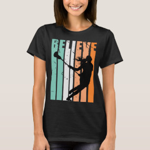 Camiseta Niños A Los Que Amo El Equipo Lacrosse Creen Que S