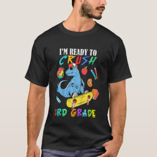 Camiseta Niños a los que estoy listo para aplastar dinosaur