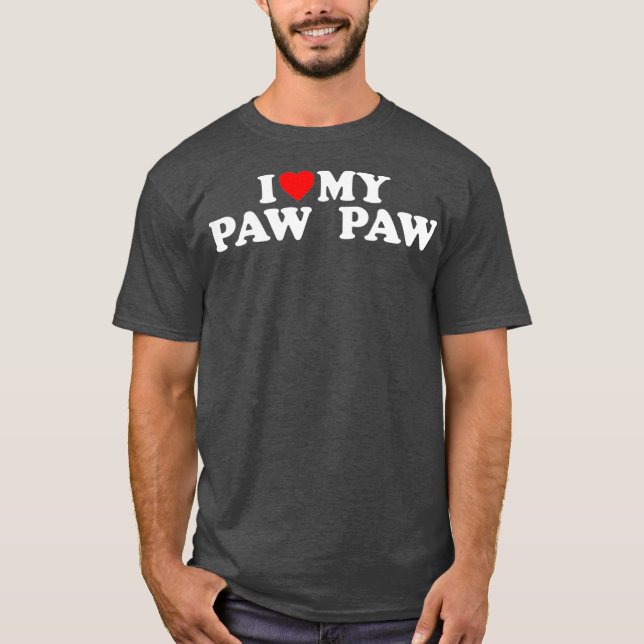 Camiseta Niños a los que me encanta mi Chica de Paw (Anverso)