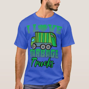 Camiseta Niños a los que me encantan los camiones de la bas