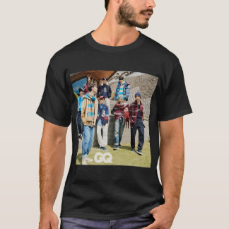 Camiseta Niños abandonados GQ SKZ kpop ot8 bang chan lee kn
