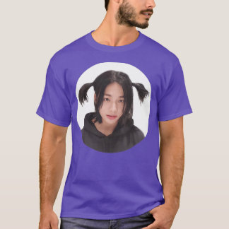 Camiseta Niños abandonados Hyunjin Pig Tails Cute Cortar Cí