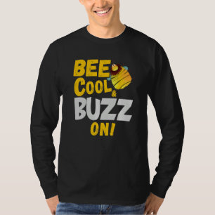Camiseta Niños Abeja Cool & Buzz On  Lindo  Feliz Abeja Zum