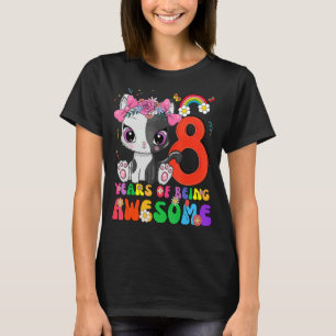 Camiseta Niños adolescentes de 8 años Chica alucinante C